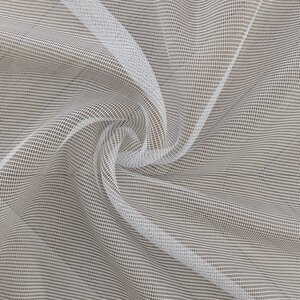 Sık Pile Dikili File Tül Perde – Ütü Gerektirmez, Modern Ve Hazır Kullanım 100x240 cm