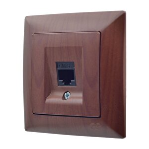 Günsan Visage Ceviz Tekli Data Prizi (rj45 Cat5)