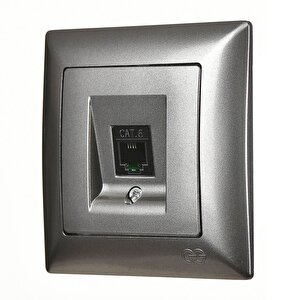 Günsan Visage Füme Tekli Data Prizi (rj45 Cat6)