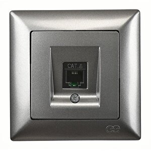 Günsan Visage Füme Tekli Data Prizi (rj45 Cat6)