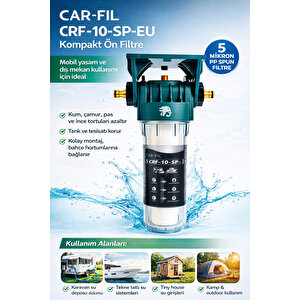 Car-fil | Premium Hijyen Seti | Su Deposu Dolum Filtresi + Portatif Wc Temizlik Ve Koku Giderici