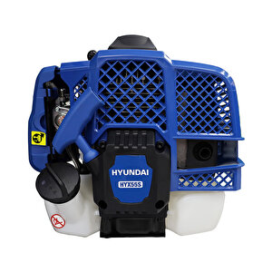 Hyx55s-t Benzinli Sırt Tırpanı 51.7cc 3 Hp Profesyonel Çalı Tırpanı Misinalı + Bıçaklı