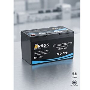 12,8v Volt 100 A Hamper Li̇tyum Akü Ebatlar: 360x168x210mm