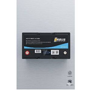 12,8v Volt 100 A Hamper Li̇tyum Akü Ebatlar: 360x168x210mm
