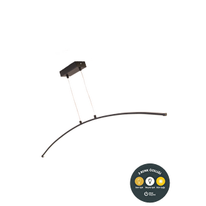 Uzun Kıvrımlı 3 Renk Tavan Lambası Sarkıt –toplantı Masası, Koridor Için Modern Led Aydınlatma