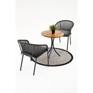 Bract Bahçe Balkon Bi̇stro Set