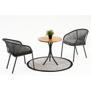 Bract Bahçe Balkon Bi̇stro Set