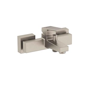 Minimax Square Banyo Bataryaıs Fırçalı Nikel A4352034