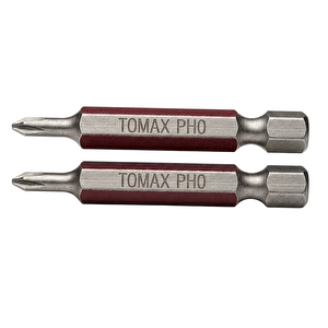 Tomax Yıldız Mıknatıslı Bits Uç Ph0 X 50 Mm ( 2 Adet )