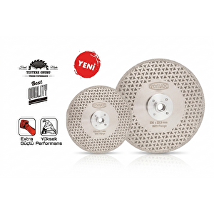 Tomax Elmas Kesi̇ci̇ Elektroli̇ze Flanşlı 230 Mm
