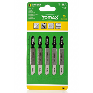 Tomax T118a Hss Metal Dekupaj Ağzı (5 Adet)
