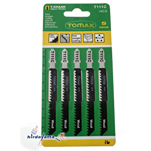 Tomax T111c Hss Ağaç Dekupaj Ağzı (5 Adet) Normal Kesi̇m