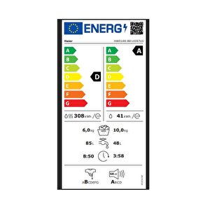 Haier Hwd100-bd14397u1 1400 Devir 10 Kg / 6 Kg Kurutmalı Çamaşır Makinesi