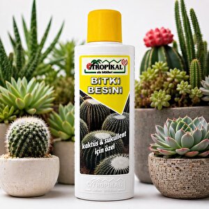 Ozn-tropikal Özel Sıvı Kaktüs Ve Sukullent Bitki Besini 10 X 225 Ml