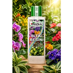 Ozn-tropikal Genel Sıvı Bitki Çiçek Bakım Besini 225 Ml