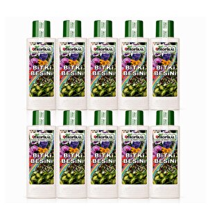 Ozn-tropikal Genel Sıvı Bitki Çiçek Bakım Besini 10 X 225 Ml