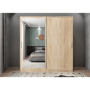 Trend Sürgülü Gardırop Meşe G.r.t_5_180cm 180 cm