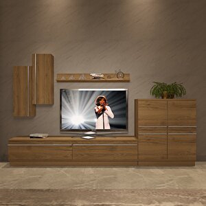 Eko 6b Mdf Std Tv Ünitesi Tv Sehpası - Naturel Pera Naturel Pera
