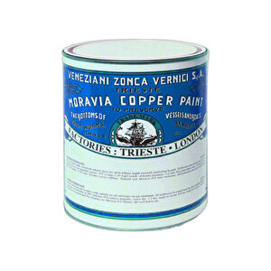 Moravia Copper Antifouling Bakır Esaslı Mavi Zehirli Boya Tekne Ve Gemi Boyası 1 Kg