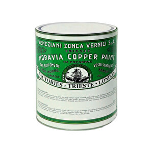 Moravia Copper Paint Antifouling Bakır Esaslı Yeşil Zehirli Boya Tekne Ve Gemi Boyası 2,5 L