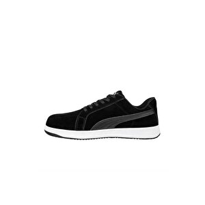 Iconic Black Low S1pl Esd Siyah İş Ayakkabısı Fiberglas Burunlu Metal İçermez 45