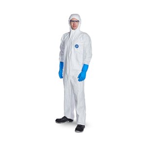 Tyvek® 200 Easysafe Başlıklı Kimyasal Koruyucu Tek Kullanımlıktulum Xl