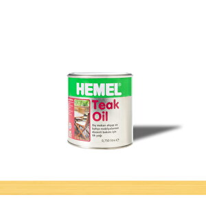 Teak Oil Şeffaf Tik Yağı 0,75 Lt