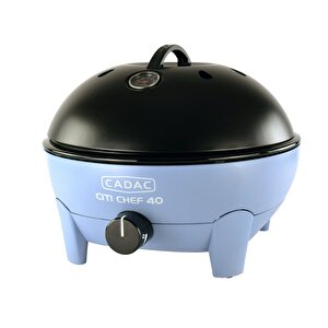Cadac Citi Chef 40 Mavi Gazlı Barbekü - Taşınabilir Kamp Ve Piknik Mangalı, 40 Cm