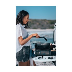 Cadac Safari Chef 30 Kompakt Kartuşlu Barbekü - 30 Cm Pişirme Yüzeyli, Portatif Outdoor Mangal