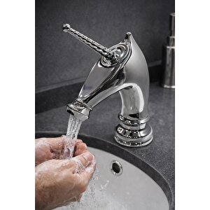 Unicorn Krom Lavabo Bataryası Modern Şık Tasarım