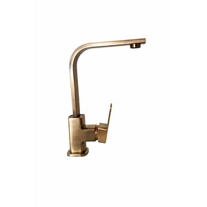 Kare L Kollu Lüx Lavabo Bataryası