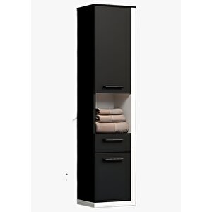 Aqua Boy Dolabı, Siyah - Beyaz Siyah-Beyaz