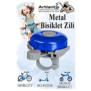 Metal Bisiklet Zili 1 Adet Scooter Zili Denge Zili Alümünyum Bisiklet Zili Bisiklet Süsü Korna Aksesuar Sarı