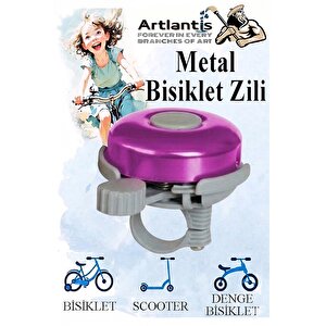 Metal Bisiklet Zili 1 Adet Scooter Zili Denge Zili Alümünyum Bisiklet Zili Bisiklet Süsü Korna Aksesuar