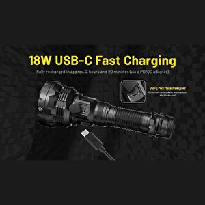 Nitecore P40 2000 Lumen Sarjli El Fener