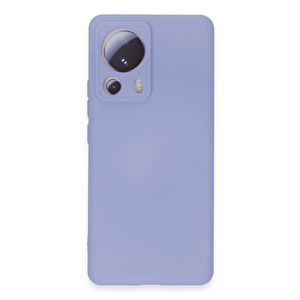 Evimdeyokyok Xiaomi Mi 13 Lite Kılıf Nano İçi Kadife Silikon - Lila