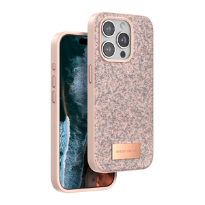 Evimdeyokyok Onegif Apple İphone 14 Pro Bright Simli Kapak - Pembe