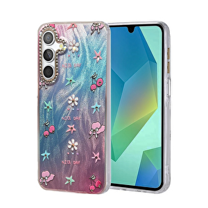 Evimdeyokyok Samsung Galaxy A55 5g Kılıf Blade Aynalı Desenli Kapak - Desen 4
