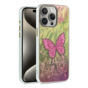 Evimdeyokyok Apple İphone 14 Pro Kılıf Blade Aynalı Desenli Kapak - Desen 5