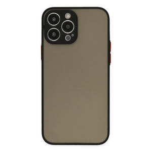 Evimdeyokyok Apple İphone 13 Pro Kılıf Montreal Silikon Kapak - Siyah