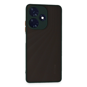 Evimdeyokyok İnfinix Hot 30 4g Kılıf Montreal Silikon Kapak - Yeşil