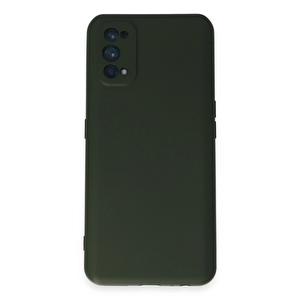 Evimdeyokyok Realme 7 Pro Kılıf Nano İçi Kadife Silikon - Koyu Yeşil