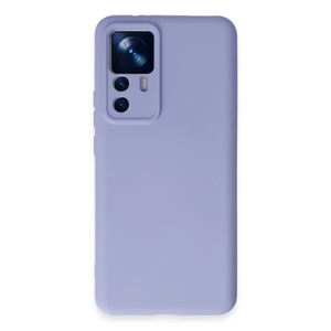 Evimdeyokyok Xiaomi Mi 12t Pro Kılıf Nano İçi Kadife Silikon - Lila