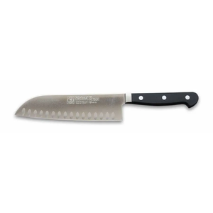 Evimdeyokyok 61950 - Sıcak Dövme Oluklu Santoku Şef Bıçağı 18 Cm T20