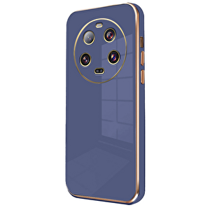 Evimdeyokyok Xiaomi Mi 14 Ultra Kılıf Volet Silikon - Mavi