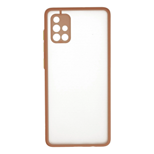 Evimdeyokyok Samsung Galaxy A71 Kılıf Montreal Silikon Kapak - Pembe