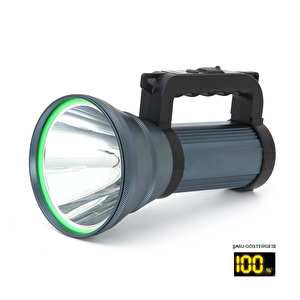 Evimdeyokyok 200w Güçlü Şarjlı El Feneri Projektör  Wt-411 T20