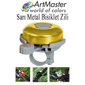 Altın Sarı Metal Bisiklet Zili 1 Adet Scooter Zili Denge Zili Alümünyum Bisiklet Zili Bisiklet Süsü Korna Aksesuar