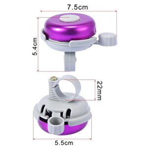 Altın Sarı Metal Bisiklet Zili 1 Adet Scooter Zili Denge Zili Alümünyum Bisiklet Zili Bisiklet Süsü Korna Aksesuar