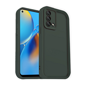 Evimdeyokyok Oppo A74 4g Kılıf Viera Silikon - Koyu Yeşil